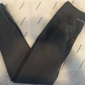 NWOT alphalete amplify leggings in smoke